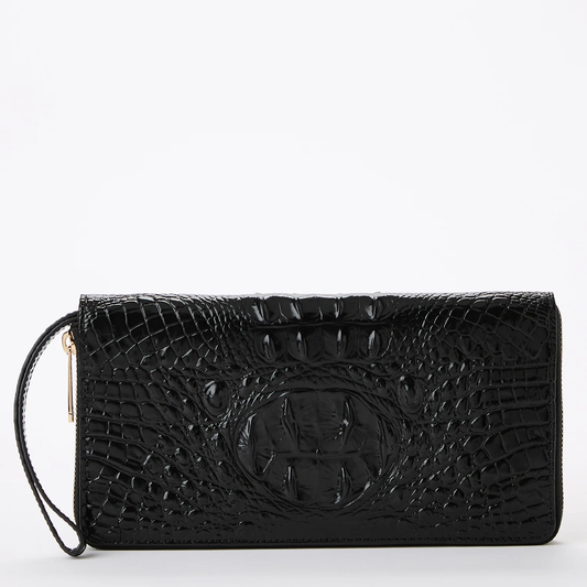Brahmin Melbourne Collection Skyler Clutch Wallet, Black