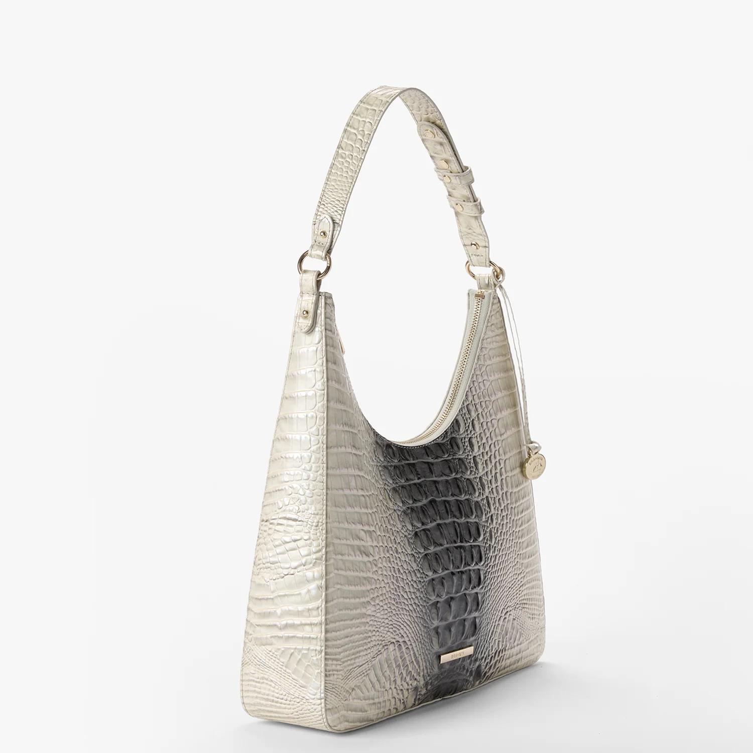 Bolso de hombro Tabitha de la colección Brahmin Melbourne, color negro