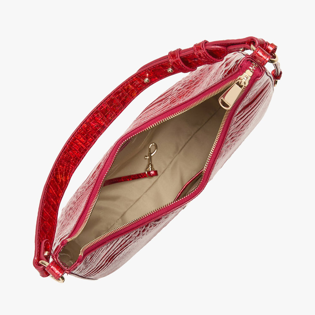 Bolso de hombro Tabitha de la colección Brahmin Melbourne, color negro