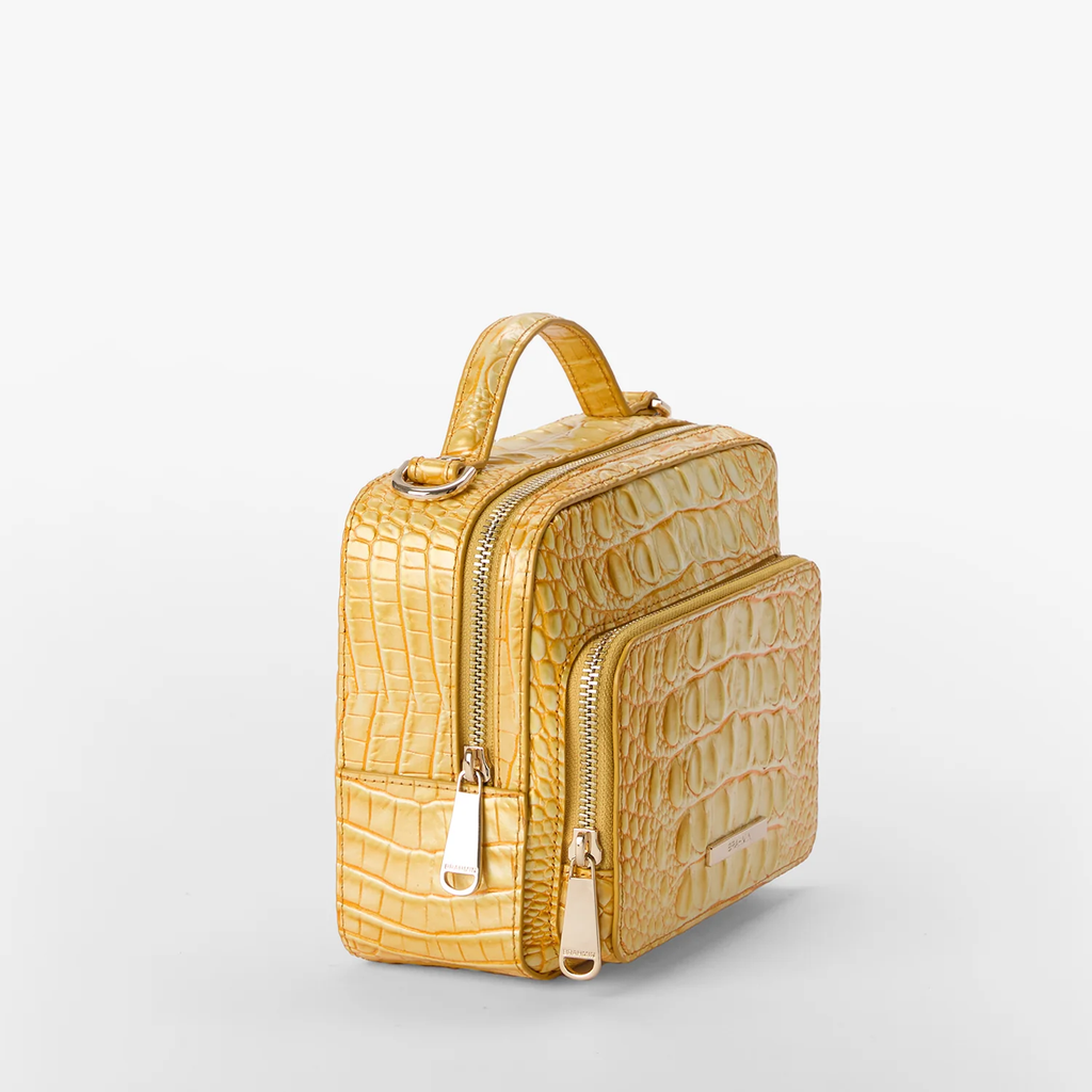 Brahmin Melbourne Collection Tori Crossbody, Lemon Drop