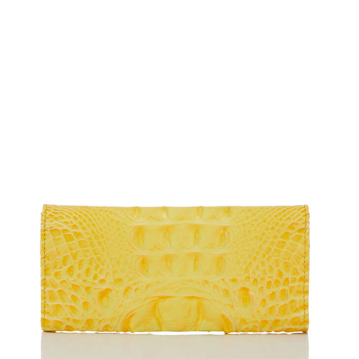 Brahmin Melbourne Collection Veronica Wallet, Buttercup