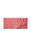 Brahmin Melbourne Collection Veronica Wallet, Coral Snapdragon