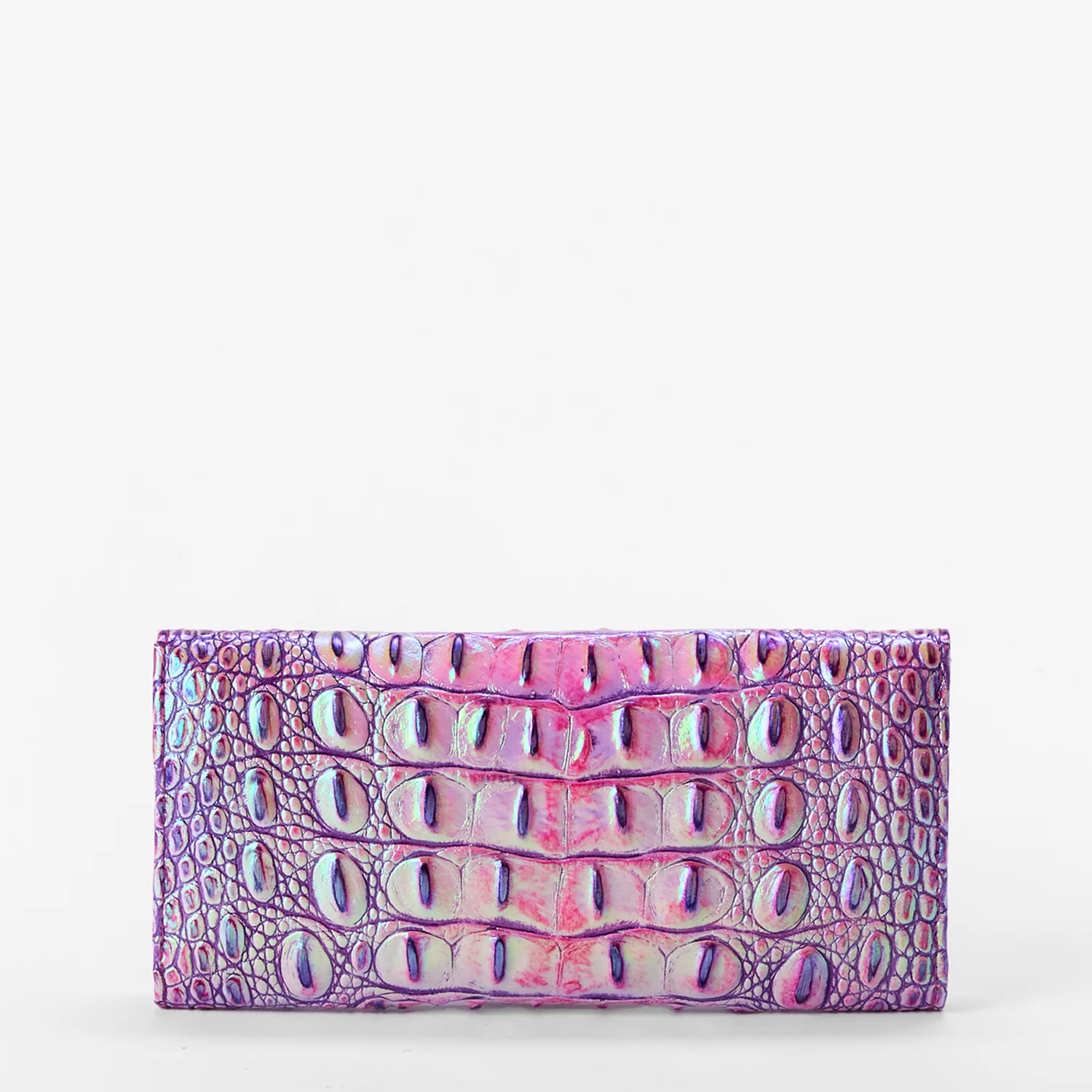 Brahmin Melbourne Collection Veronica Wallet, Purple Isis