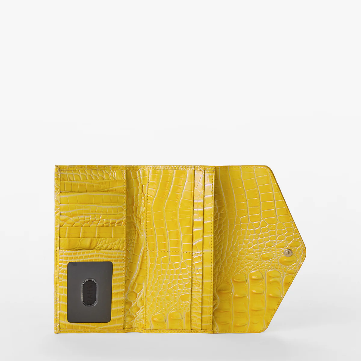 Brahmin Melbourne Collection Veronica Wallet, Vivid Yellow