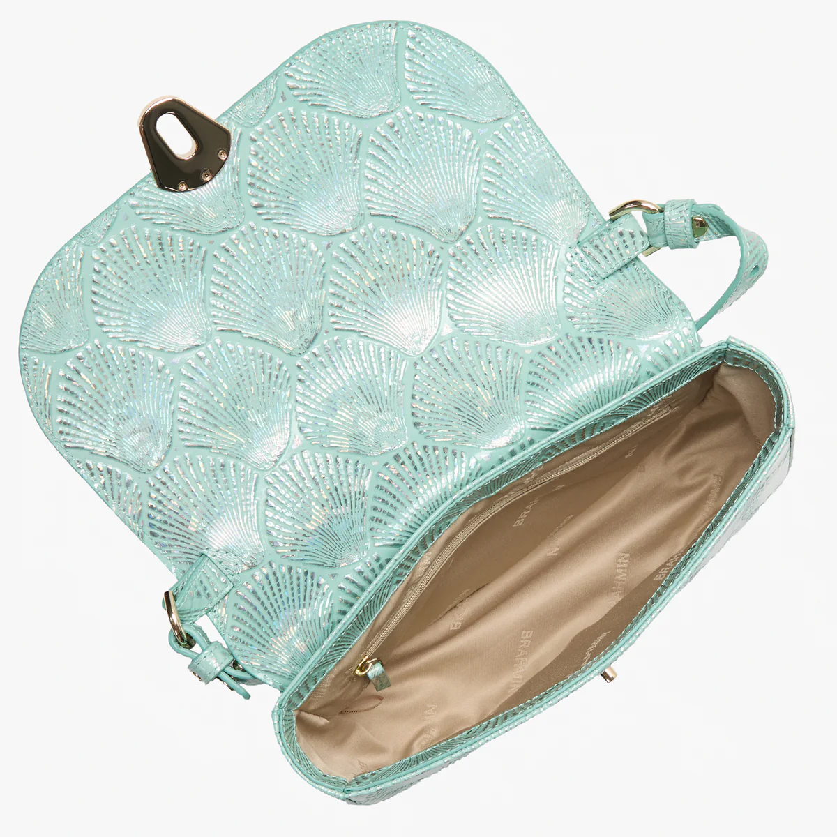 Brahmin Tides Collection Portia Crossbody, Waterfall