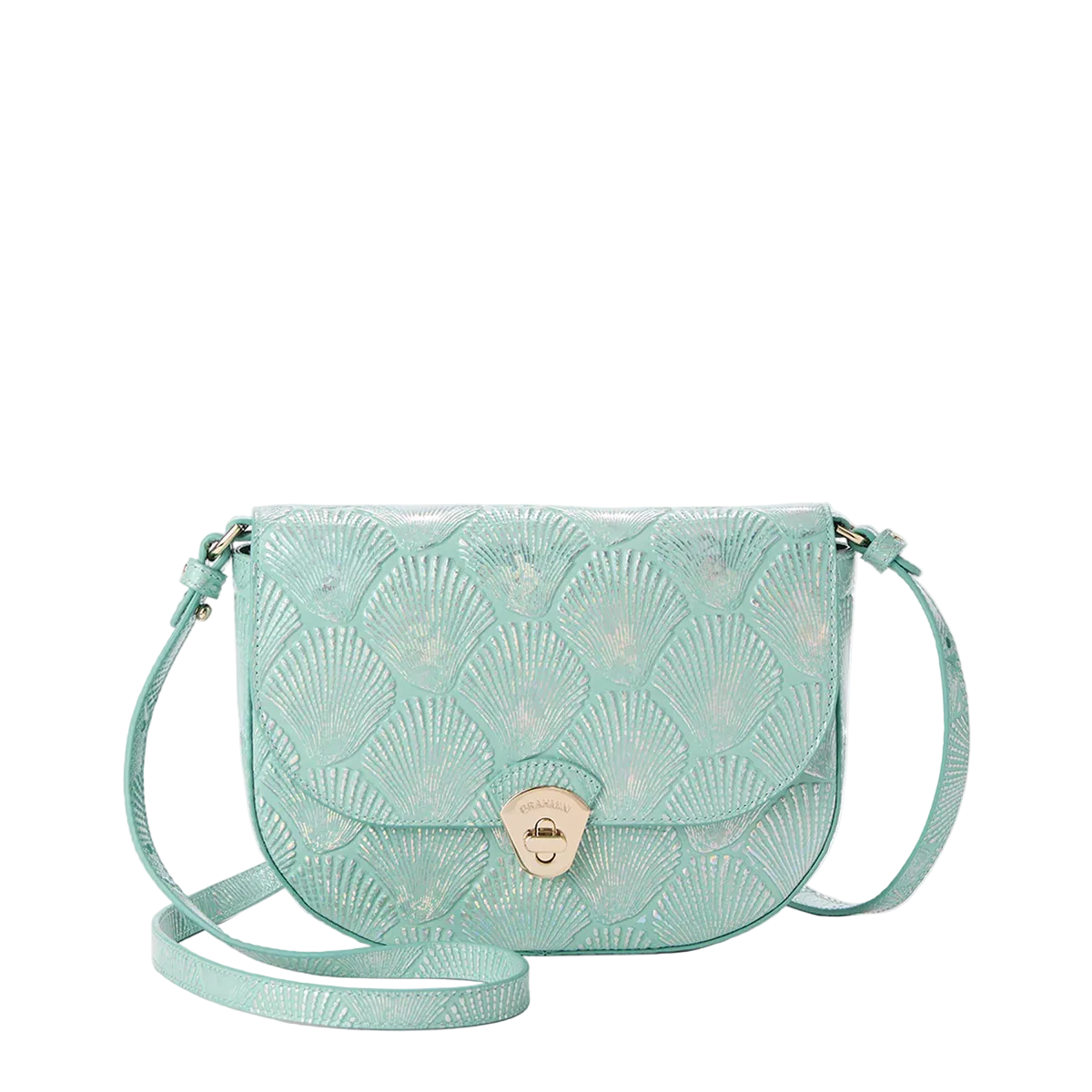 Brahmin Tides Collection Portia Crossbody, Waterfall