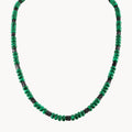 Bulova Malachite Necklace