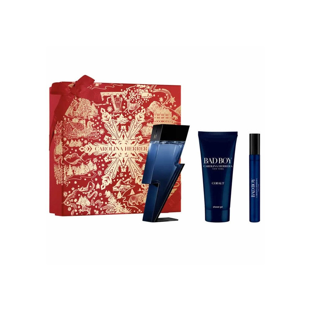 CAROLINA HERRERA - Bad Boy Cobalt 3 Piece Gift Set