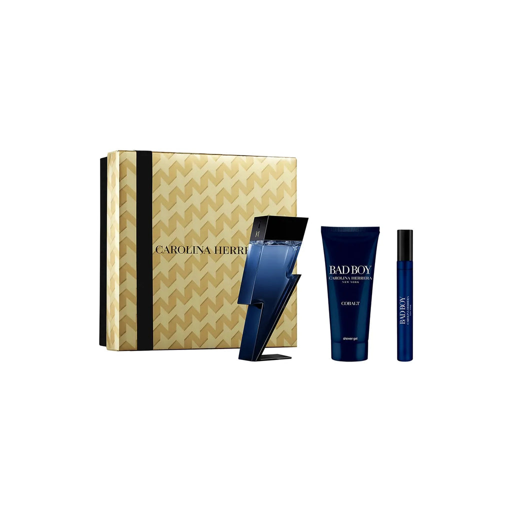 CAROLINA HERRERA - Bad Boy Cobalt Electrique 3 Piece Gift Set