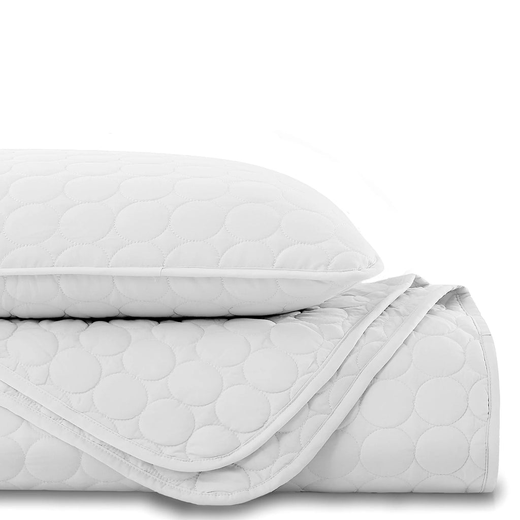 Circles Classic Quilt Set, Taupe