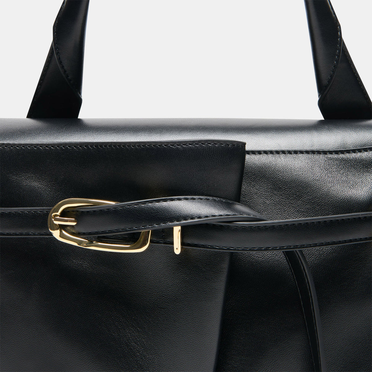 Dolce Vita Borgo Leather Satchel, Black