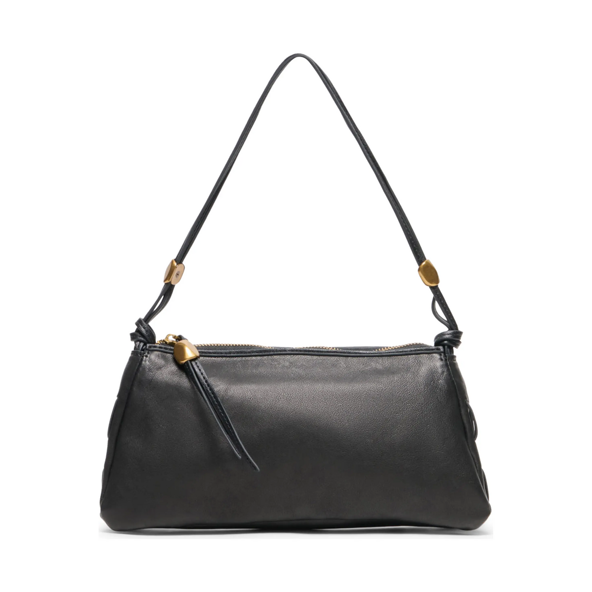 Dolce Vita Solara Leather Shoulder Bag, Black