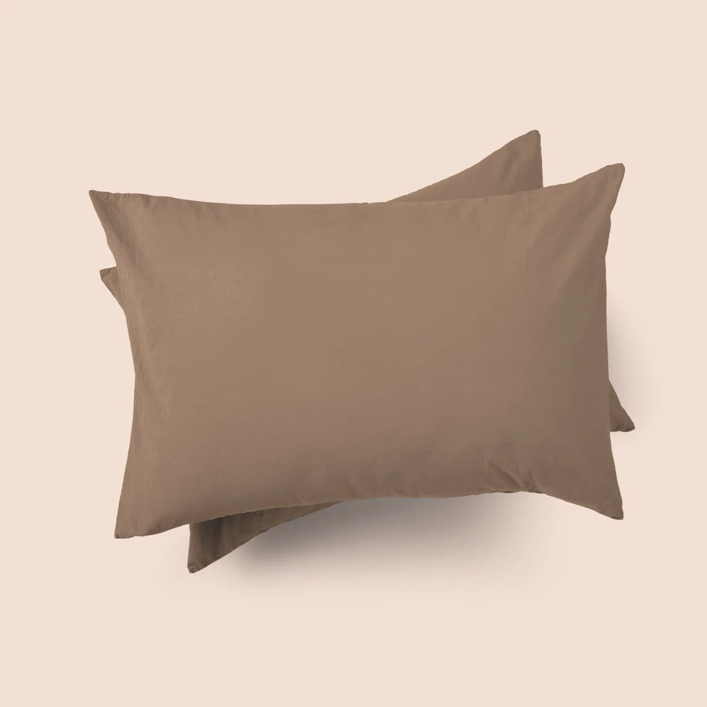 Dr. Weil Garment Washed Percale Pillow Sham, Desert Sand