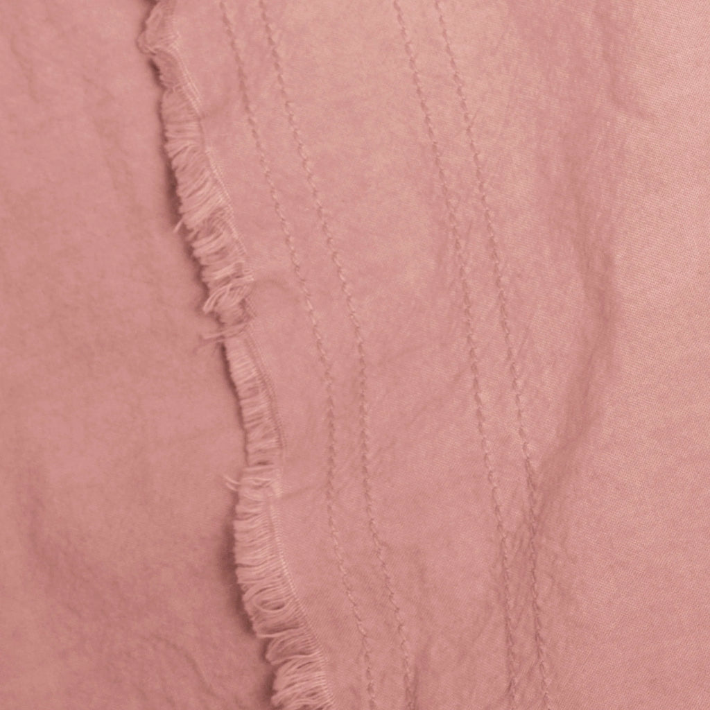 Dr. Weil Garmet Washeed Percale Sheets, Pink Sandstone