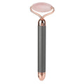 ELLE Vibrating Rose Quartz Facial Roller