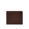 Fossil Derrick Leather RFID Bifold Wallet, Brown