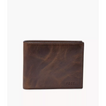 Fossil Derrick Leather RFID Bifold Wallet