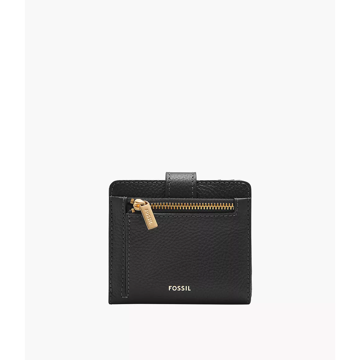 Fossil Harwell Small Tab Bifold Wallet, Black