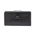Fossil Logan RFID Tab Clutch, Black