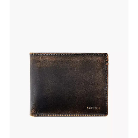 Fossil Wade Bifold Wallet, Black