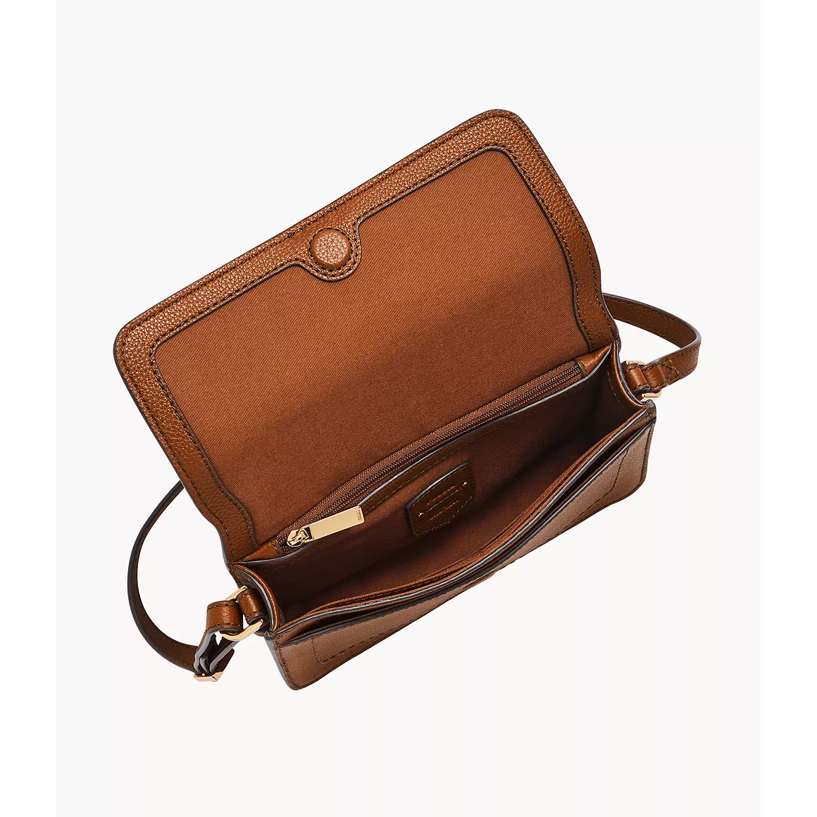 Fossil Zoey Small Crossbody, Brown