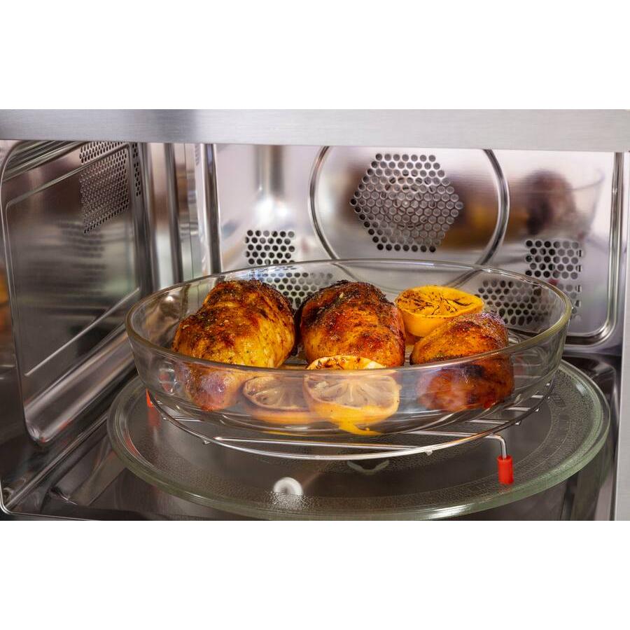GE Convection Microwave with Air Fry, Stainless Steel