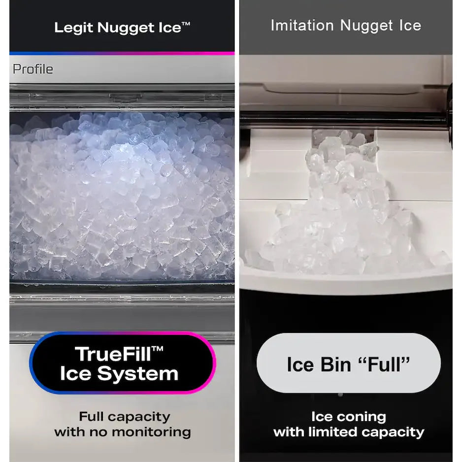 GE Profile Opal 2.0 Ultra Nugget Ice Maker, Sandstone