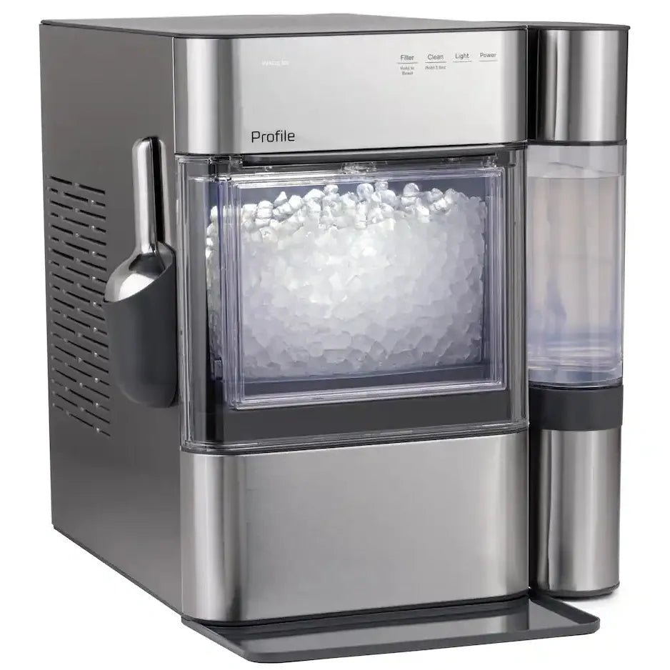 GE Profile Opal 2.0 Ultra Nugget Ice Maker, Stainless Steel
