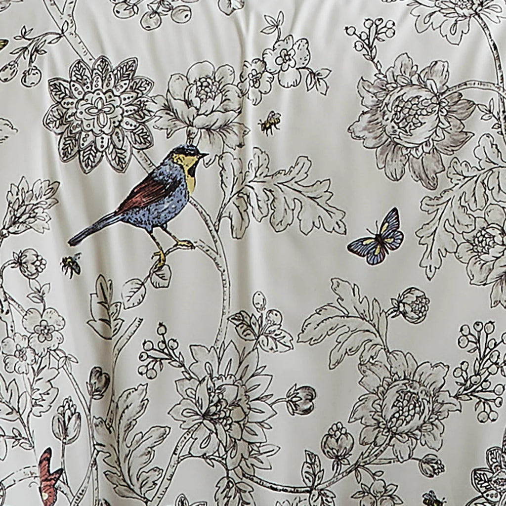 Garden Bird Reversible Duvet Cover Set