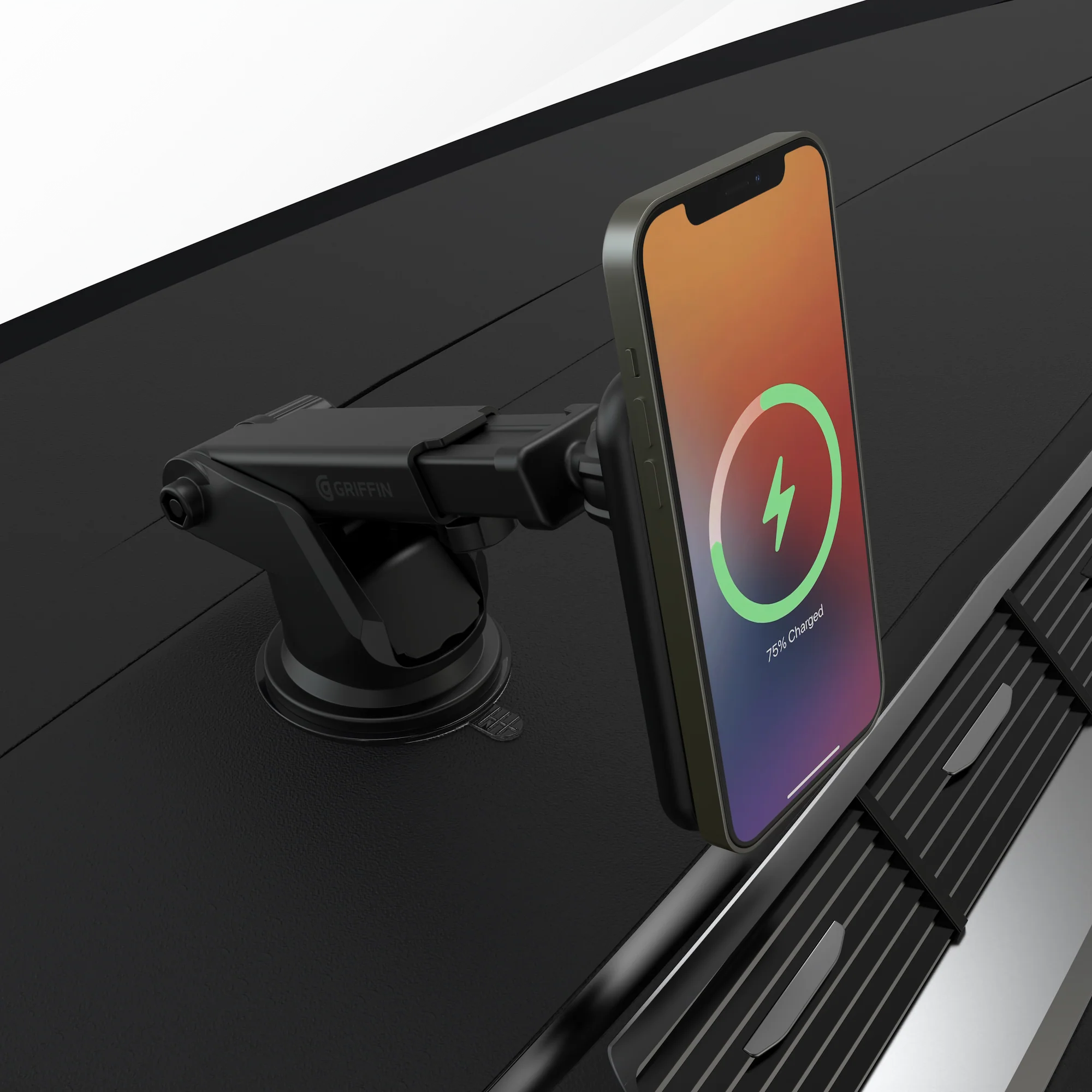Griffin Magnetic Wireless Charging Dash/ Window Car Mount