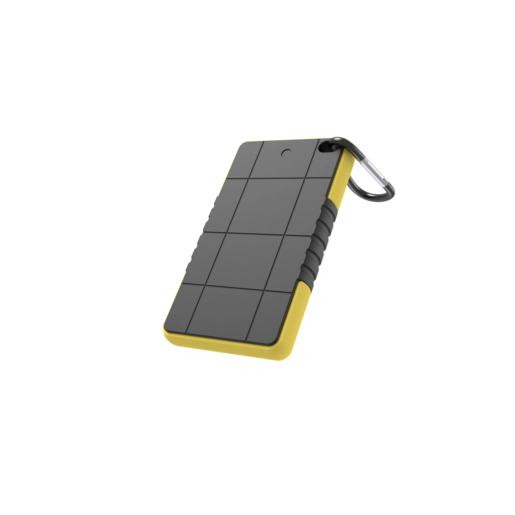 Griffin Survivor Rugged Solar Power Bank, Yellow / Black