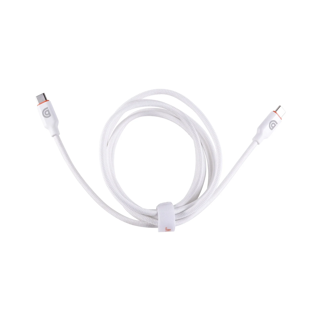 Griffin Ultra Durable 6 Ft USB-C to USB-C Charging Cable, White