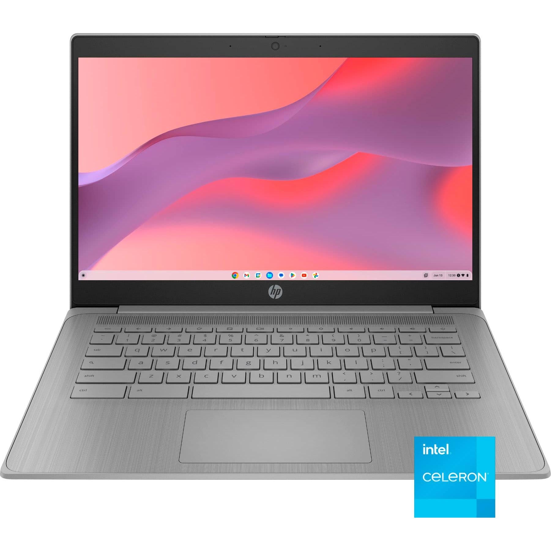 HP 14" HD Laptop Intel Celeron, Modern Grey