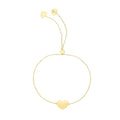 Heart Bracelet 14K Yellow Gold