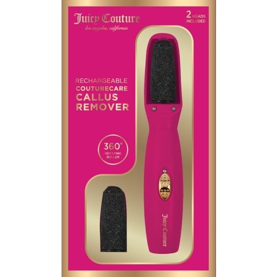 Juicy Couture Electric Callus Remover, Pink