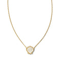 Kendra Scott Brynne Shell Necklace, Ivory Mother-of-Pearl