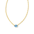 Kendra Scott Cailin Pendant, Blue Violet Crystal