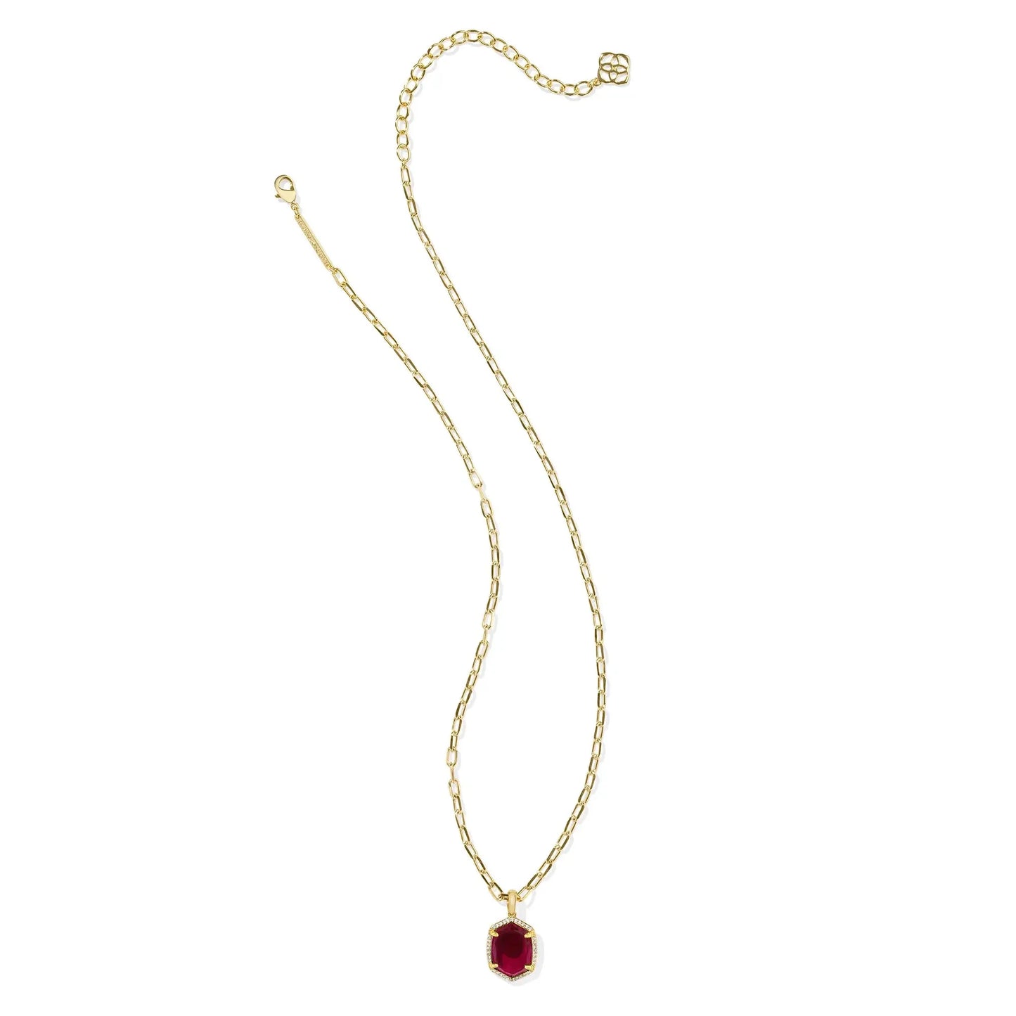 Kendra Scott Daphne Necklace, Berry Mica