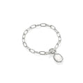 Kendra Scott Daphne Silver Toggle Bracelet, Mother of Pearl