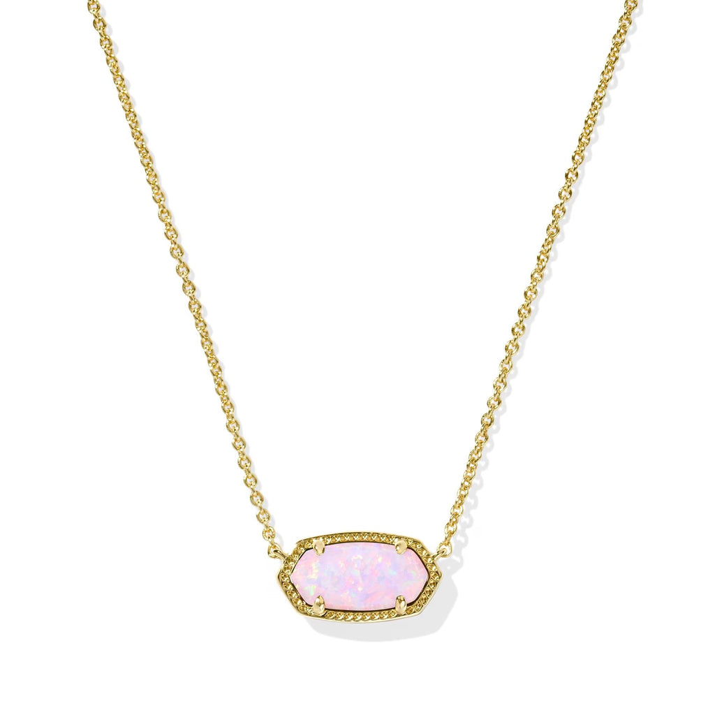 Kendra Scott Elisa Necklace, Blush Pink Opal