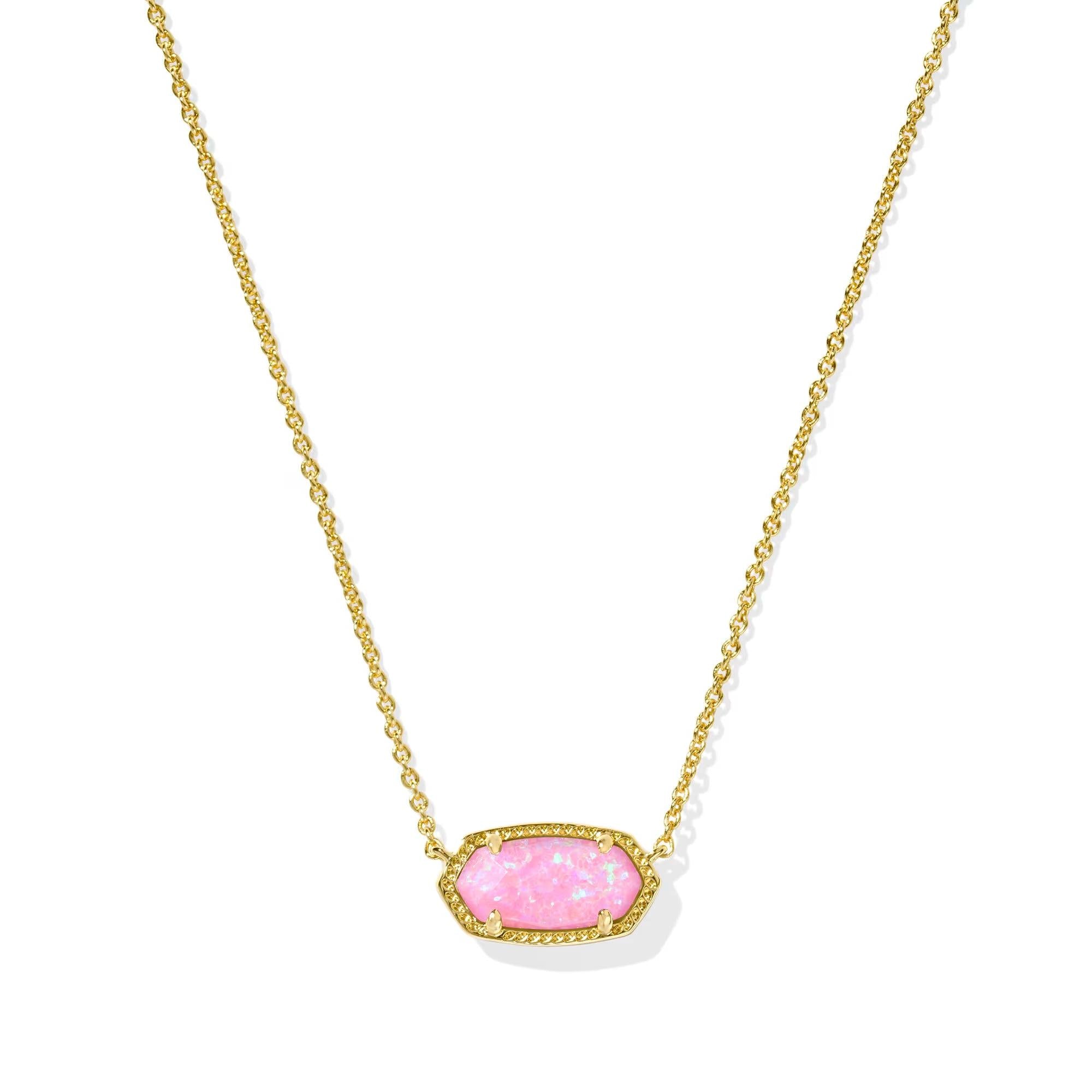 Kendra Scott Elisa Necklace, Carnation Opal