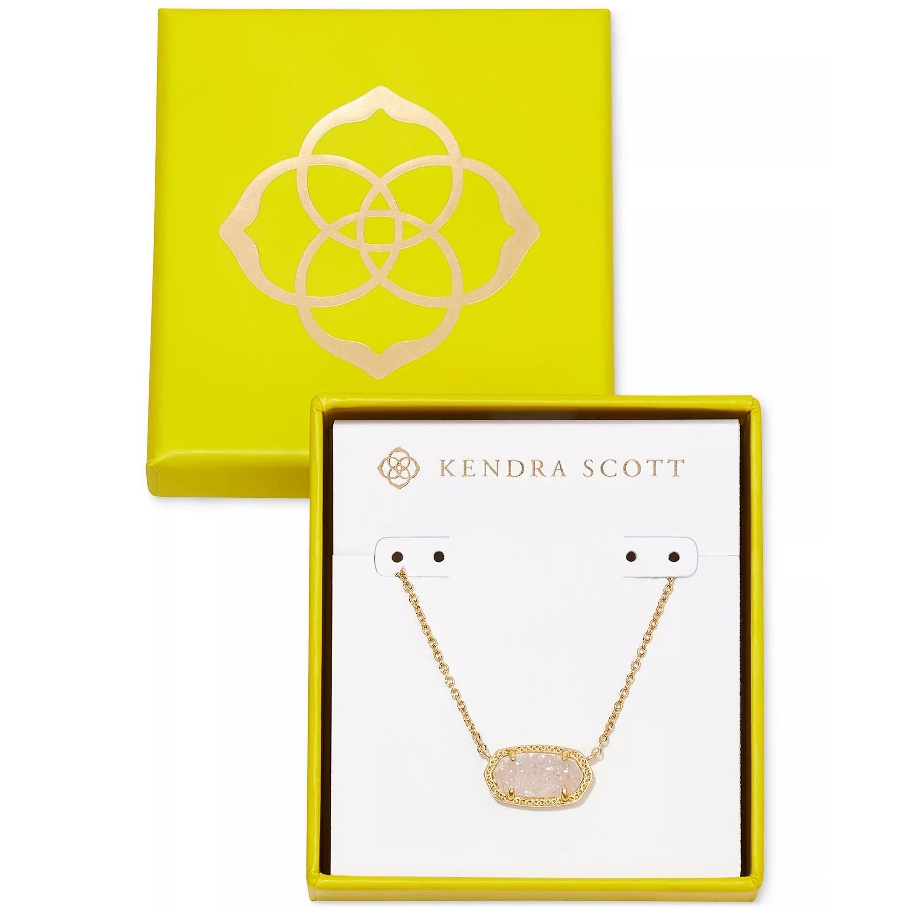 Kendra Scott Elisa Necklace, Iridescent Drusy