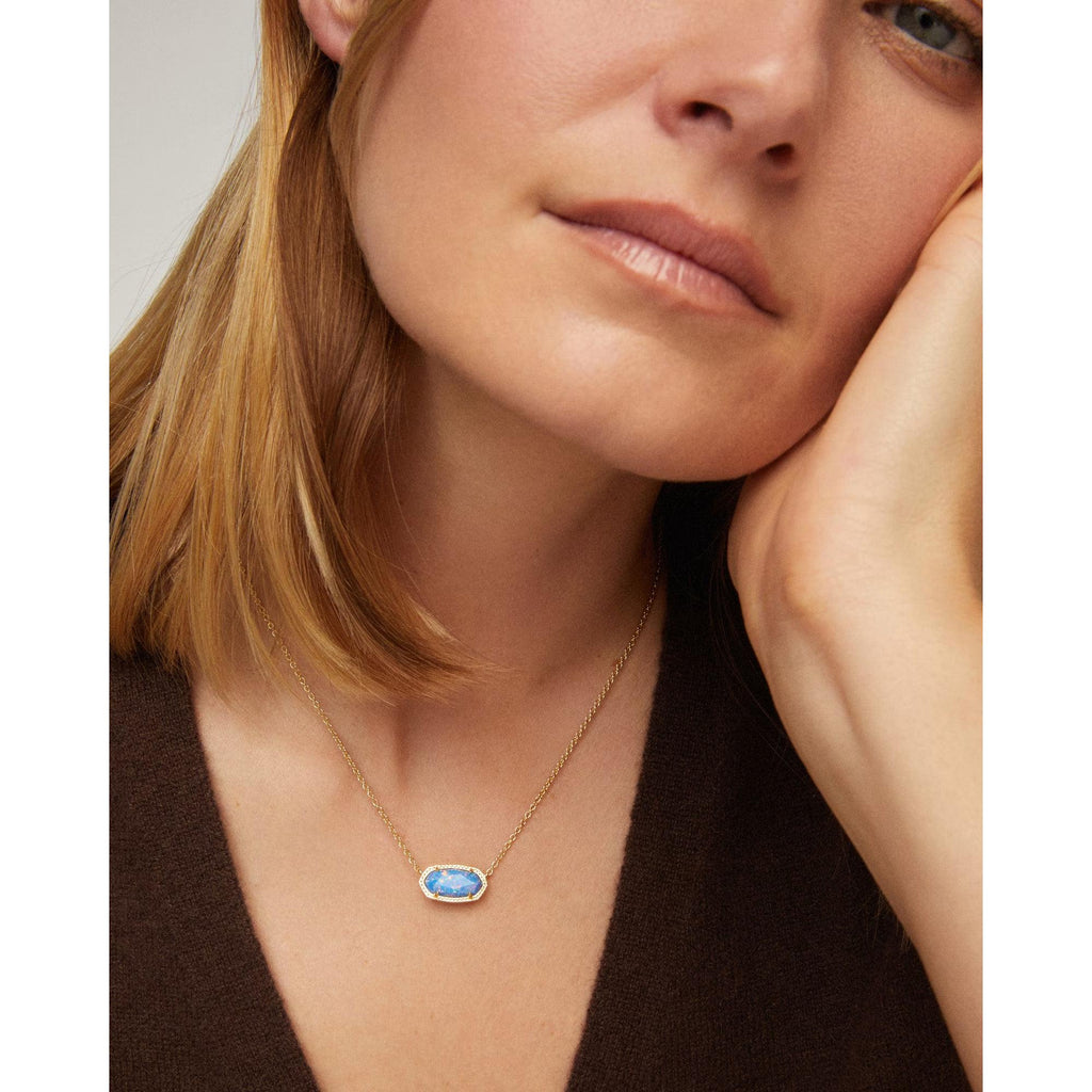 Kendra Scott Elisa Necklace, Periwinkle Opal