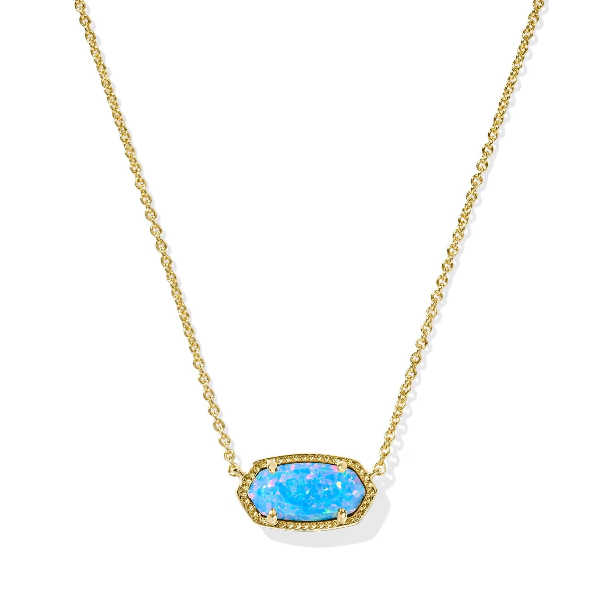 Kendra Scott Elisa Necklace, Periwinkle Opal