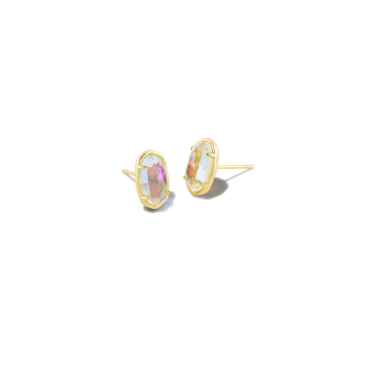 Kendra Scott Grayson Earrings, Dichroic Glass