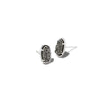 Kendra Scott Grayson Earrings, Platinum Drusy