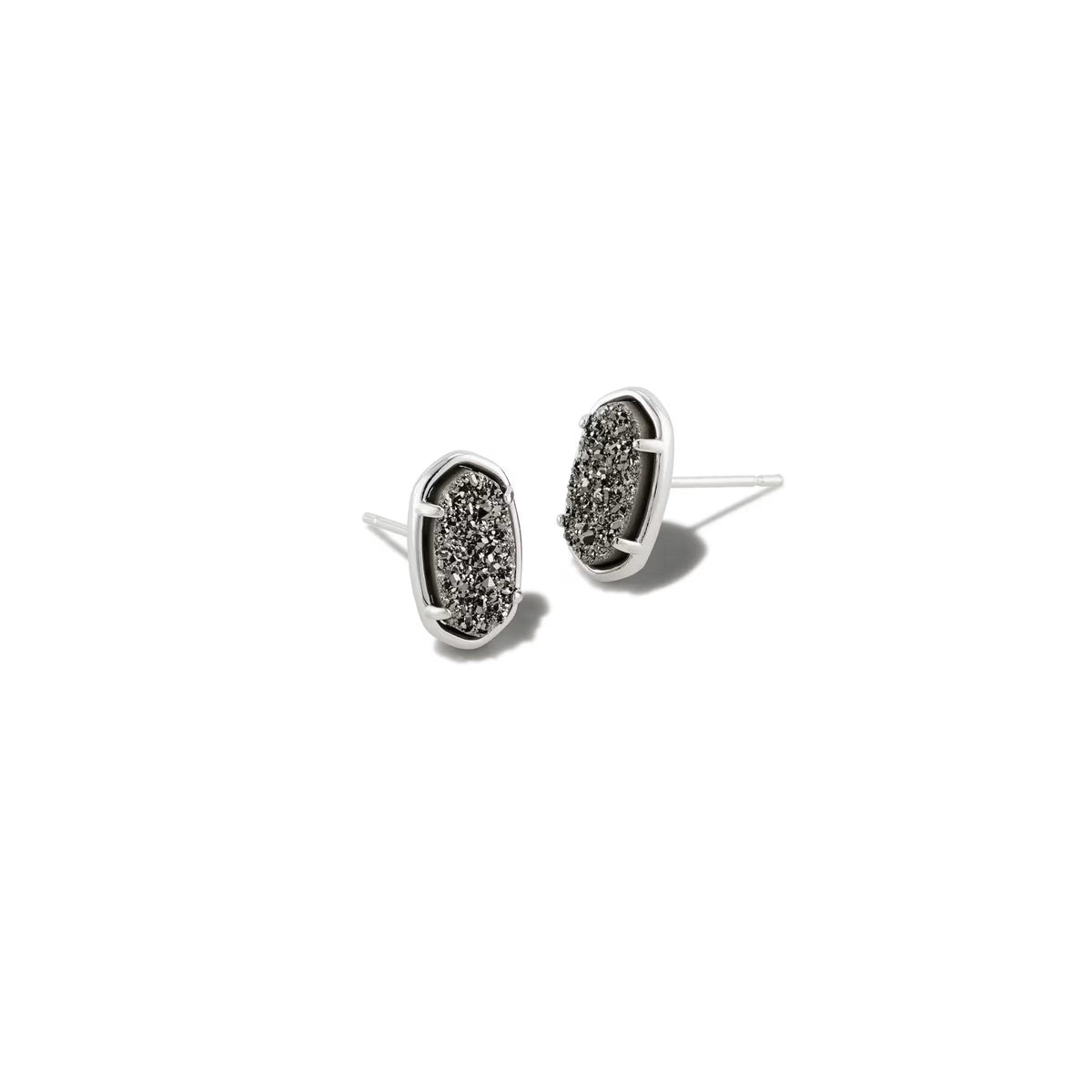 Kendra Scott Grayson Earrings, Platinum Drusy