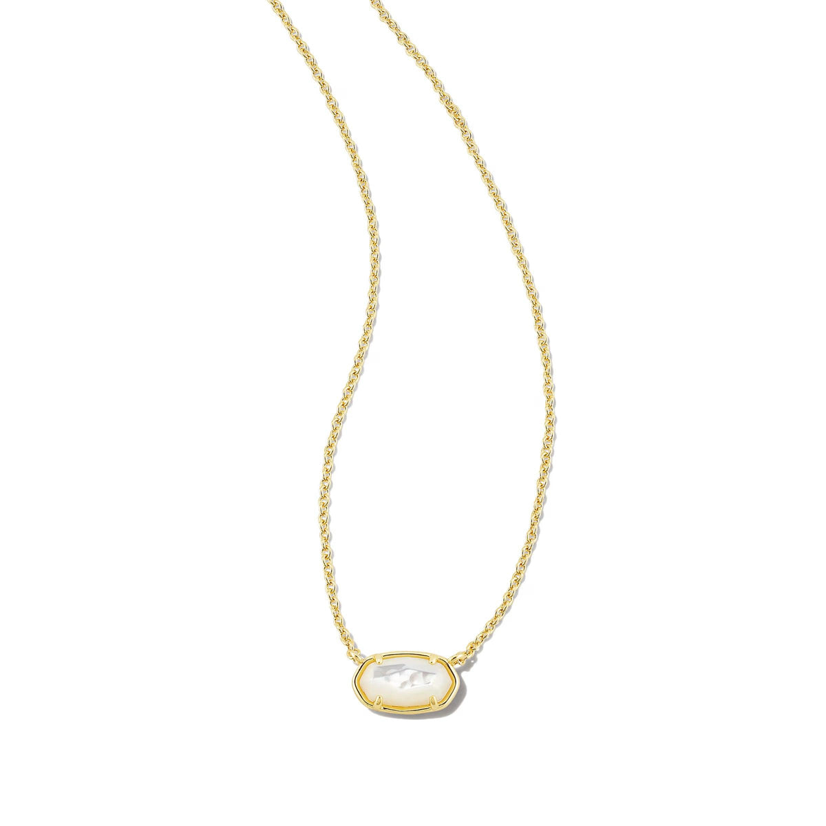 Kendra Scott Grayson Short Pendant Necklace, Mother of Pearl