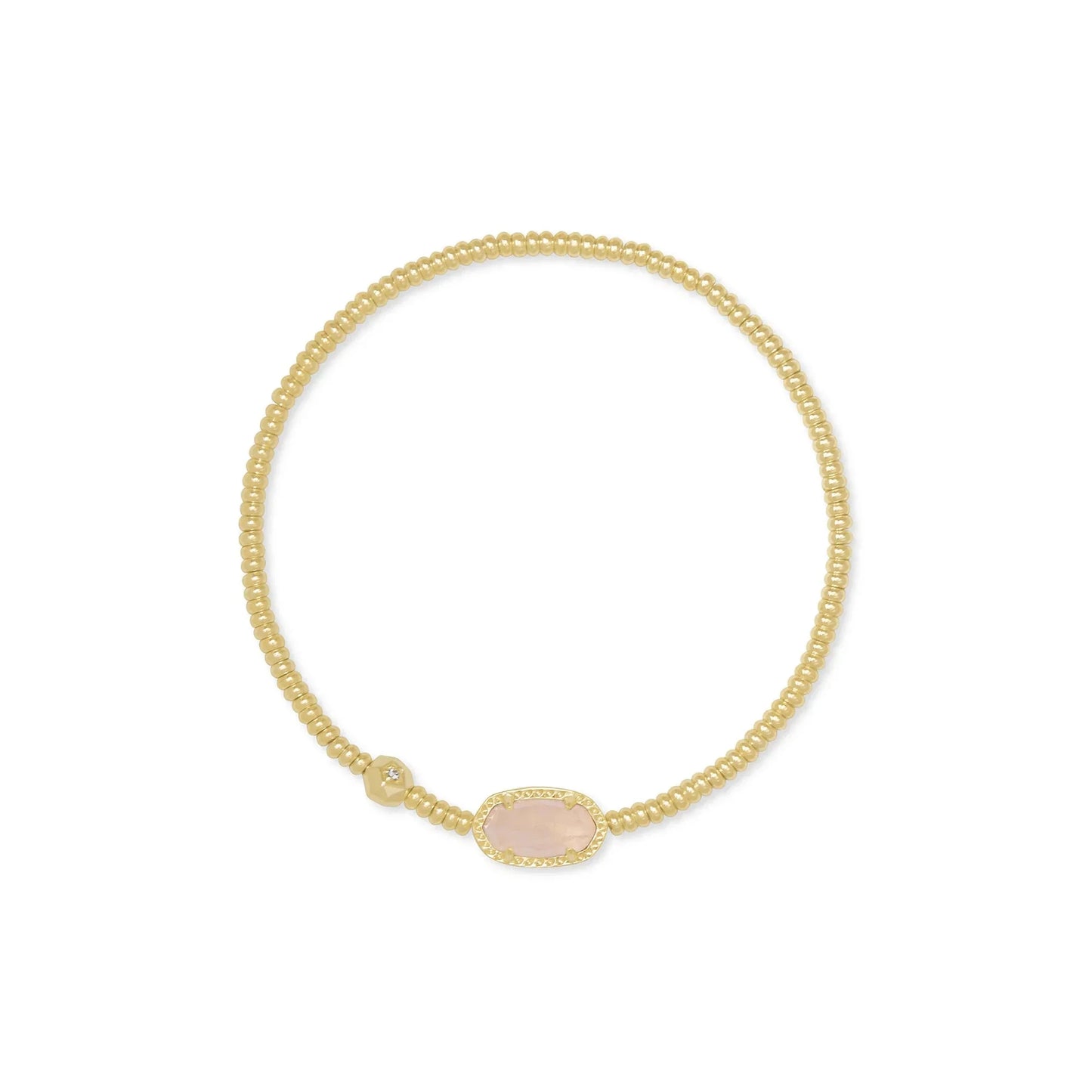 Kendra Scott Grayson Stretch Bracelet, Rose Quartz