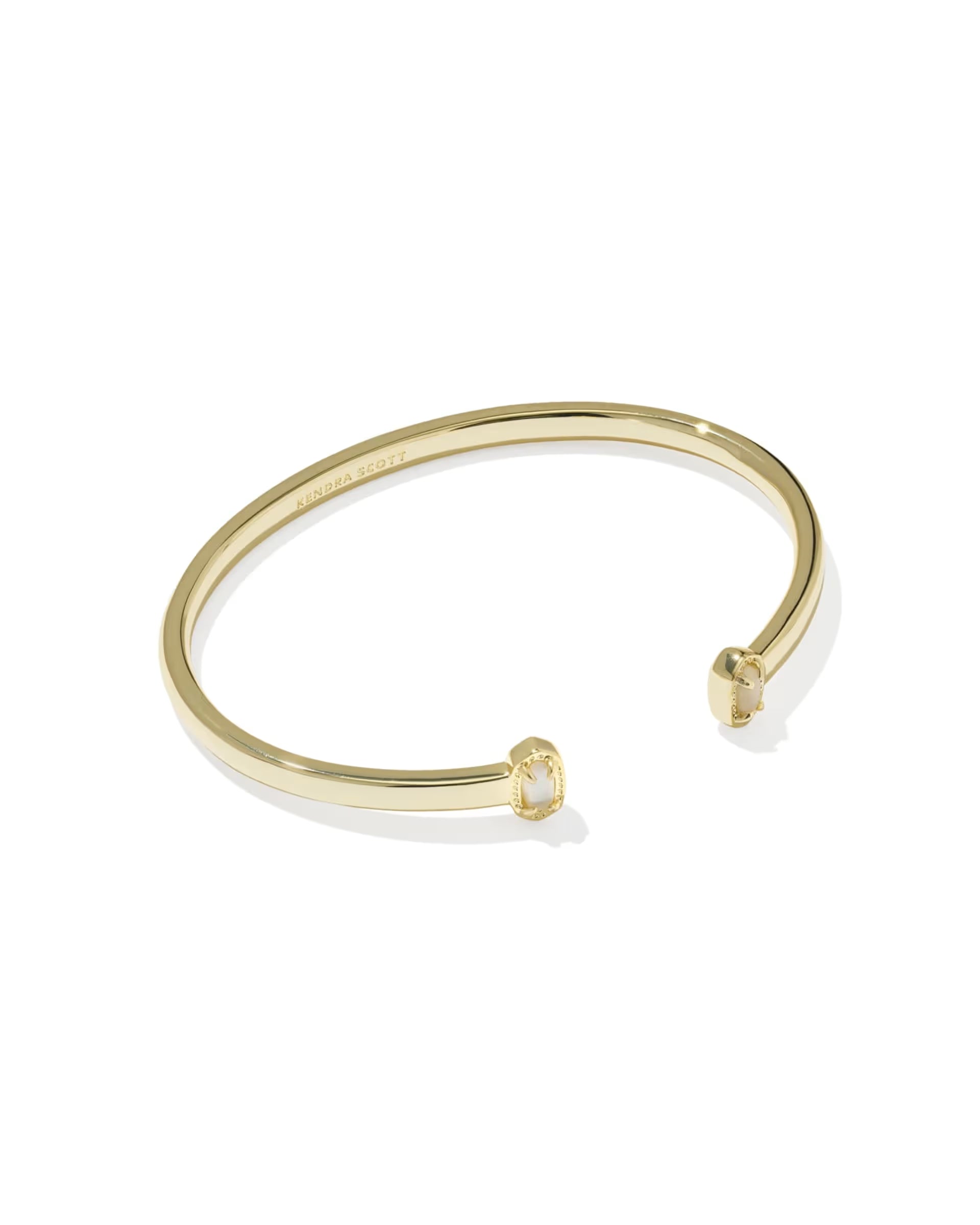Kendra Scott Mini Elton Cuff Bracelet, Mother of Pearl